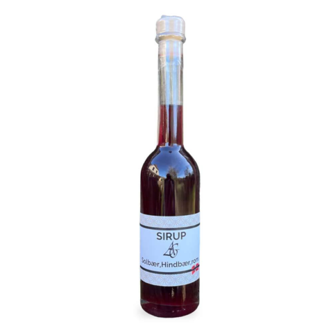 Sirup - Solbær, Hindbær, Rom